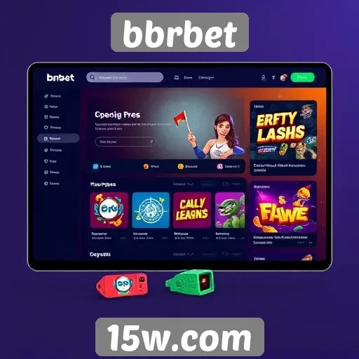 Interface do usuário do BBRbet é intuitiva e acessível